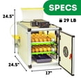 thumbnail image 5 of Cimuka CT60SH Automatic & Humidity Controlled 60 Chicken Egg Incubator with Hatching Baskets, 5 of 14