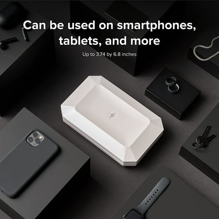 PhoneSoap Basic UV Sanitizer for Phones & Accessories, Compact, Rechargeable, 1-Pack
