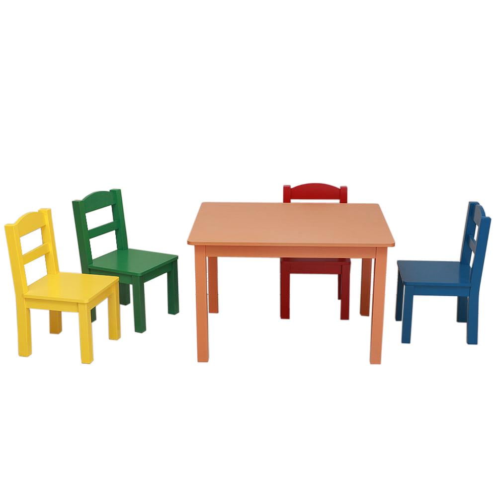 childrens table and chair set walmart
