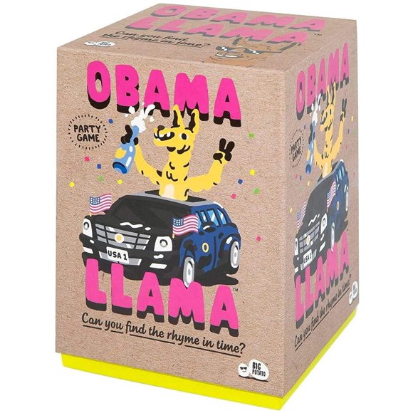 Juego de mesa Big Potato Obama Llama de mímica con rimas