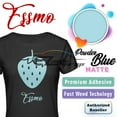 thumbnail image 1 of ESSMO Powder Blue Matte Solid Heat Transfer Vinyl HTV Sheet T-Shirt 20" Wide Iron On Heat Press DP31 20"x60", 1 of 7