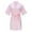Pink, variant on Children Baby Kid Girl Solid Summer Kimono Robes Bathrobe Sleepwear Clothes Coat