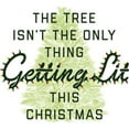 thumbnail image 2 of CafePress - Funny Getting Lit Christmas - 11 oz Ceramic Mug - Novelty Coffee Tea Cup, 2 of 4