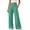 Green, variant on Bloomae Women's Casual Wide Leg Pants Smocked Elastic High Waist Chic Button Decoration Palazzo Lounge Trousers Loose Comfy Work Business Pants with Pockets