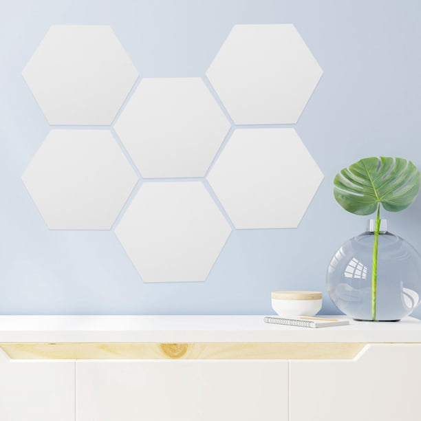 BESTYASH 12Ud Stickers Hexagonales Acrílicos Para Paredes Y Puertas