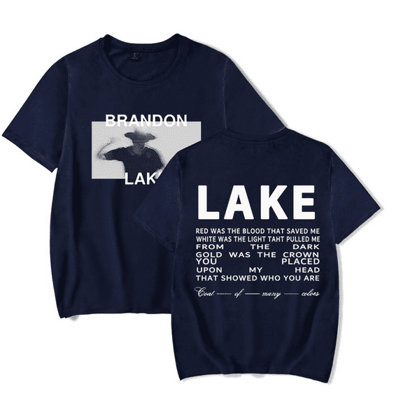 Brandon Lake Logo T-Shirt Men/Women Streetwear T-Shirt Shirt Short Sleeve