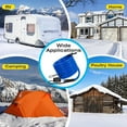 thumbnail image 3 of Rylpoint 75FT Heated Water Hose for RV,Heated Drinking Water Hose with Thermostat,Lead and BPA Free,1/2"Inner Diameter,Temperatures Down to -40°F Self-Regulating,Blue Appearance, 3 of 7