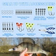 thumbnail image 5 of Fishing Lures Tackle Box Bass Fishing Baits Including Animated Lure,Crankbaits,Soft Plastic Worms,Topwater Lures etc Saltwater & Freshwater Fishing Gear Kit for Bass,Trout, Salmon., 5 of 8