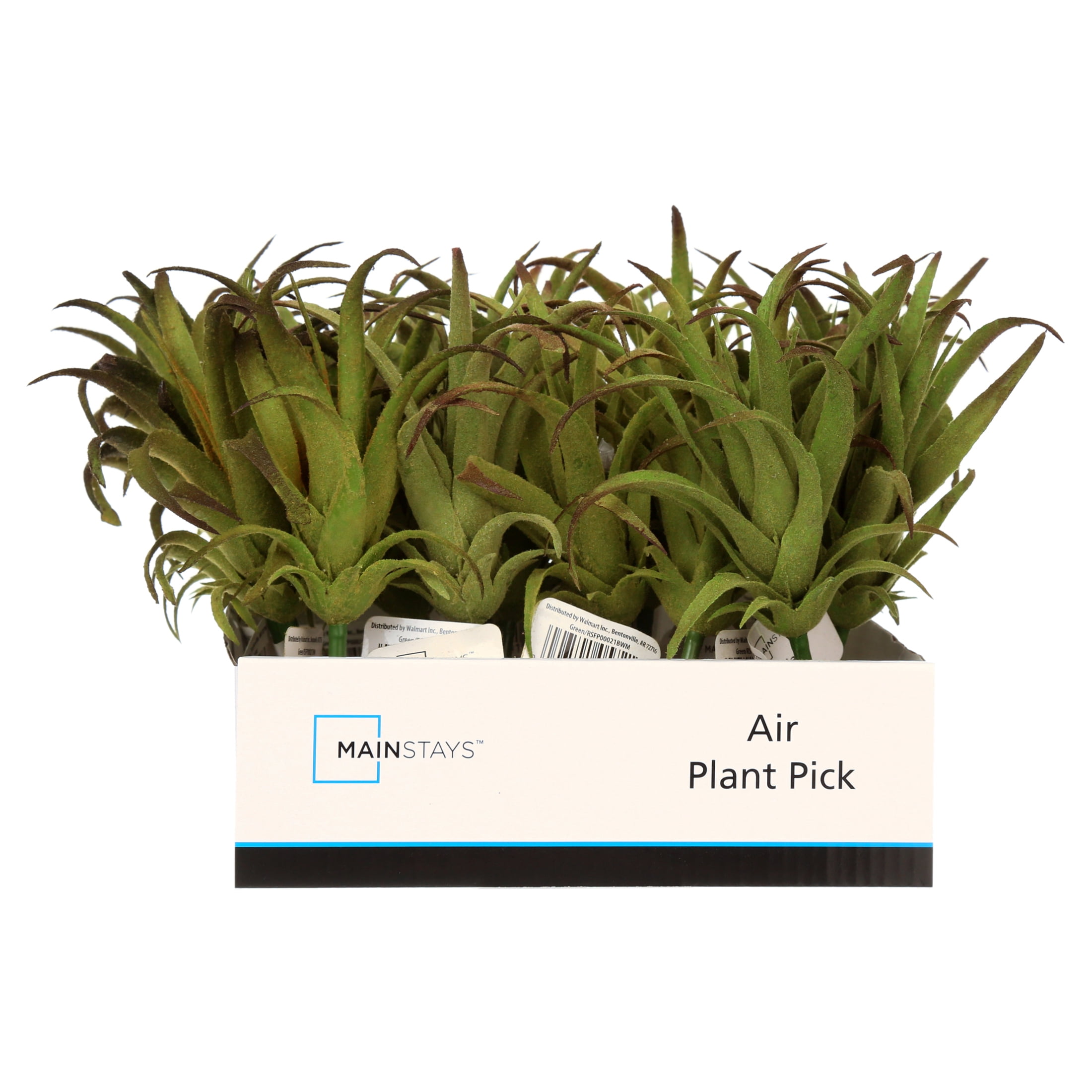 (4 pack) Mainstays Artificial Succulent Picks, 20 Count, Multicolor