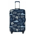 thumbnail image 2 of Goofa Hawaii Palms Pattern Luggage Covers For Suitcase,Suitcase Cover Protector Fit 18-32 Inch Luggage-Large, 2 of 9