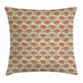 thumbnail image 1 of Aster Throw Pillow Cushion Cover, Nostalgic Garden Artwork with Blue Butterflies Revival of Spring, Decorative Square Accent Pillow Case, 20 X 20 Inches, Beige Vermilion and Pale Blue, by Ambesonne, 1 of 2