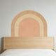 thumbnail image 5 of Calcomanía de pared con arco, plantilla de pintura con borde extraíble, decoración moderna, pegatina extraíble S, 5 of 7