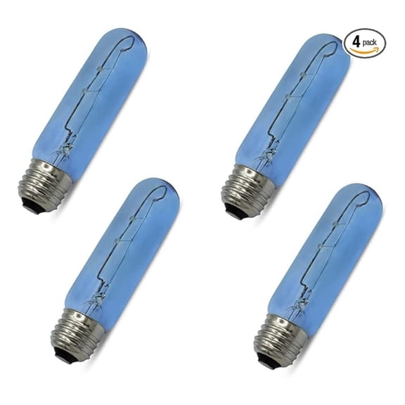 15 Watt Fridge Appliance Blue Light Bulb for Refrigerator - Replacement Sub-Zero 7006999 Freezer Refrigerator Light Bulb 15W Cool Blue Refrigerator Bulbs - 4 Pack