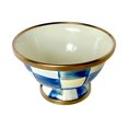 thumbnail image 2 of Mackenzie Childs  Royal Check Enamel Little Sugar Bowl, 2 of 3