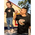 thumbnail image 3 of Father Son Matching Shirts Dad Gifts from Daughter Pizza Daddy and Me Outfits Dad Black XXX-Large/Toddler Black 5/6, 3 of 8