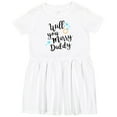 thumbnail image 3 of Inktastic Will You Marry Daddy-ring Girls Toddler Dress, 3 of 5