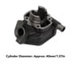 thumbnail image 3 of Kit de cilindro de pistón de motor kit de pistón de cilindro de motocicleta Junta de estructura compacta Reducción de vibración para Speedfight ANGGREK Otros, 3 of 8
