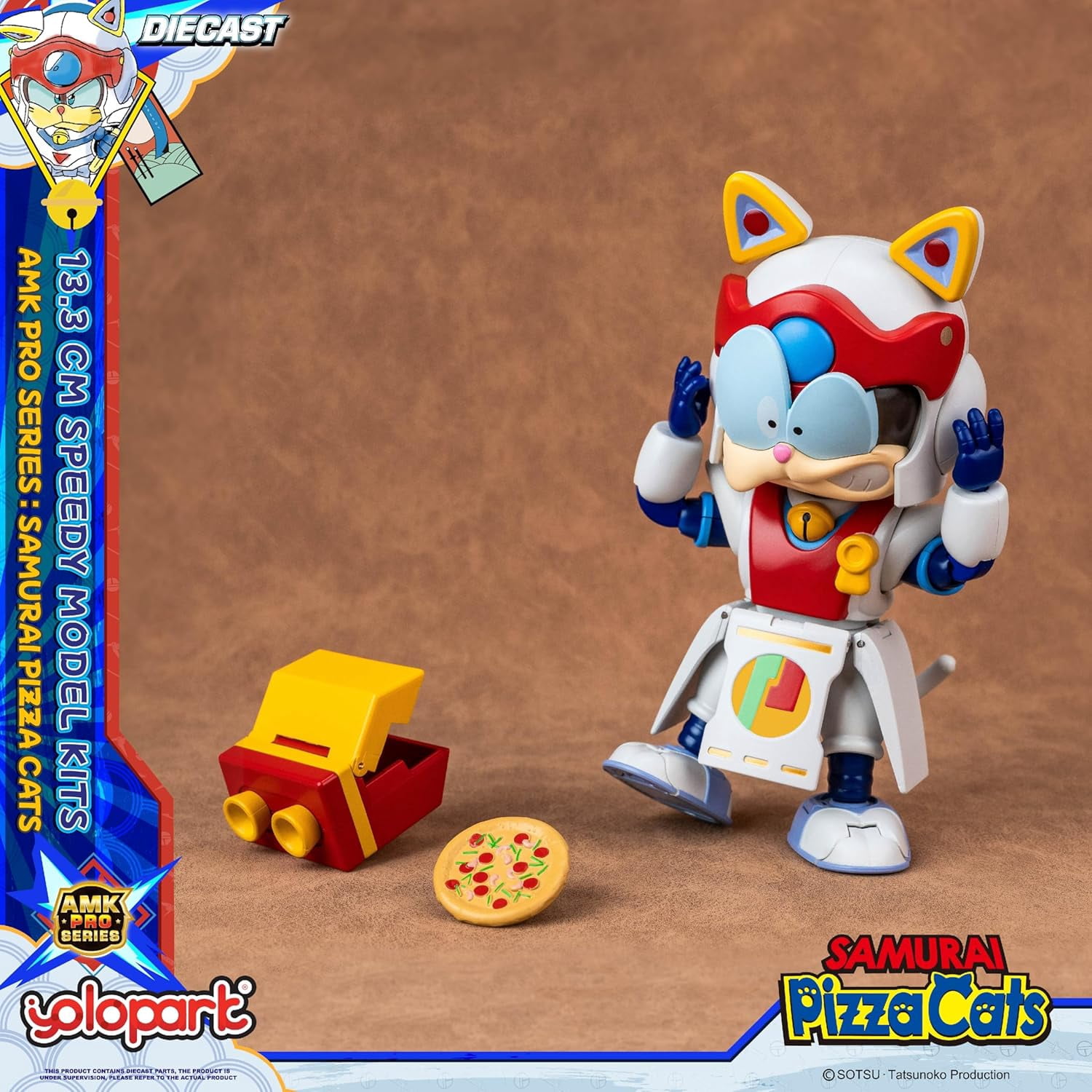 YOLOPARK Samurai Pizza Cats Speedy 5.23