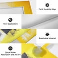 thumbnail image 6 of Yellow Gray Outdoor Rug for Patio/Deck/Porch, Non-Slip Large Area Rug 5 x 7 Ft, Oil Painting Abstract Modern Geometric Indoor Outdoor Rugs Washable Area Rugs, Reversible Camping Rug Carpet Runner, 6 of 8