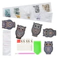 thumbnail image 3 of Owl  Painting, For DIY Shop 5pcs DIY Key Chains, Special For Bag Decor Key, 3 of 8