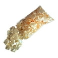 thumbnail image 2 of yuksok 234Pcs Satin Ribbon Rose Petals DIY Sewing Crafts for Valentines Day Wedding Beige, 2 of 9