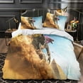 thumbnail image 1 of Godzilla X Kong The New Empire Bedding Set Duvet Cover Without Filler, 1 of 5