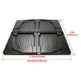 thumbnail image 3 of Suitable for Hard Top Roof 4 Piece Compatible with 2005-2022 Kawasaki Mule Trans 3010 4000 4010 KAF620 KAF950 4 Seater Models/2005-2009 Polaris Ranger Crew 700 Replacement for KAF30-030A Plastic, 3 of 7