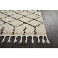 thumbnail image 6 of Nourison Marrakesh Shag MRK01 Cream Area Rug 3'11" x 6'7", 6 of 6
