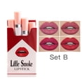 thumbnail image 2 of juegos de labiales mate aterciopelados con brillo labial, set de labiales mate, hidratante de larga duración, regalo para mujeres y niñas., 2 of 3