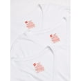 thumbnail image 2 of Hanes Men's Comfort Blend 6-Pack V-Neck T-Shirts White, XX-Large, 2 of 4