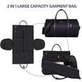 thumbnail image 2 of Juego de 3 bolsas de ropa TIBES, bolsa de viaje convertible para equipaje de mano, 2 of 8