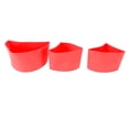 thumbnail image 3 of Revestimiento de olla de cocción lenta 3 en 1 Divisor de olla de silicona de 6 cuartos Fácil de limpiar Accesorios de olla de cocción lenta Revestimiento de cocina para restaurante en casa Rojo, 3 of 14