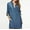 Light Blue, variant on Denim Dress,Long Sleeve Dress Women's Fashion Denim Blue V-neck Vintage Washed Denim Shirt Dress With Lapel Petite Dresses,Womens Dresses,Casual Dresses for Women Dark Blue Dress 3XL