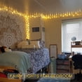 thumbnail image 6 of Fairy Lights Battery Operated,16Ft/5Meter 50 LEDs Silver Wire 8 Mode String Lights with Remote & Timer for Bedroom Christmas Party Wedding Decoration (Warm White), 6 of 9