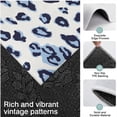 thumbnail image 3 of White and Blue Of Leopard Print Kitchen Rugs Sets Of 3,Kitchen Runner Rugs Non Skid Washable,Decorative Kitchen Floor Mats for Kitchen,Sink,Laundry,17"x30"+ 17"x47" + 17"x59", 3 of 6