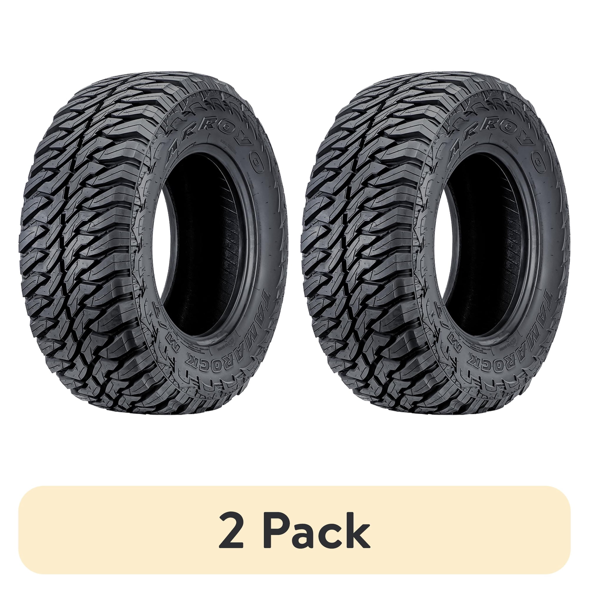 (2 pack) 1 Arroyo Tamarock M/T 35X12.50R22 121Q 12-Ply Off-Road Mud Tires 40K Mi Warranty ATMT010 / 35/12.5/22 / 3512.522