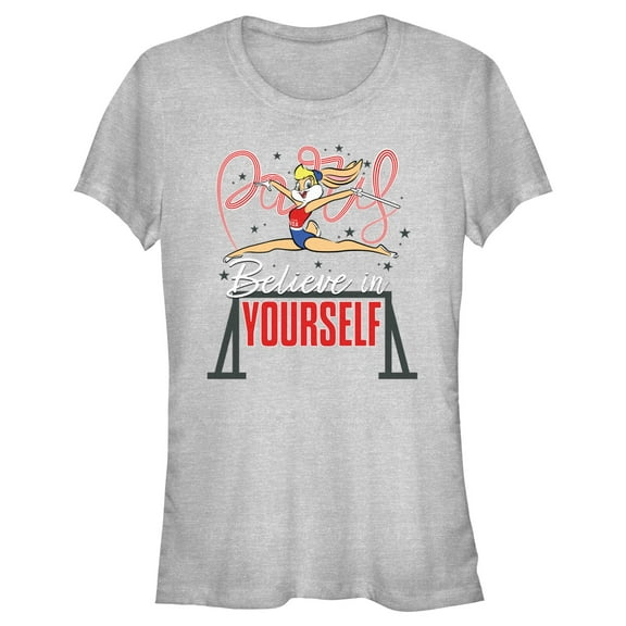 Junior's Looney Tunes Lola Bunny Believe in Yourself  Graphic T-Shirt