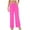Hot Pink, variant on YHAJDS Womens Pajama Bottoms Solid Color Drawstring Straight Leg Long Pants