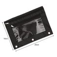 thumbnail image 6 of Riguas 5Pcs File Holder Durable Oxford Cloth Pencil Pouch 3 Ring Binders Ample Storage Easy to Carry Mesh Design Large Capacity File Holder, 6 of 7