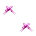 thumbnail image 4 of Advancent 200 Pieces Packing Pull Bow Ribbons Style Decoration Wrapping DIY Supplies Reusable Party Decor Present for Birthday Saving Time rosa violeta claro 2Conjunto, 4 of 6