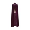 thumbnail image 1 of Guardurnaity Capa con capucha para mujer, mantente cálido y a la moda, capa medieval, capa, vestido, capa Disfraces de disfraces púrpura 150cm, 1 of 6