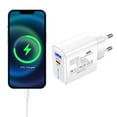 thumbnail image 4 of Fokuz Fast Charging EU Power Adapter USB C Phone Charger Compact Travel Plug For IPhone Smartphones And Devices, 4 of 6