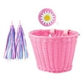 thumbnail image 1 of Cesta para Bicicleta para Niños Zulema con Timbre Rosa, 1 of 8