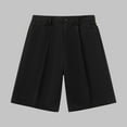 thumbnail image 2 of Fashion YLSDY Mens Golf Shorts 7'' Inseam Lightweight Quick Dry Strech Casual Office Work Shorts, Stylish Flat Front Golf Shorts for Men Black XXXL, 2 of 7