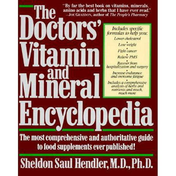Pre-Owned The Doctor's Vitamin and Mineral Encyclopedia (Paperback) 067174092X 9780671740924