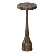 Bowman Accent Table in Antique Bronze Finished Metal