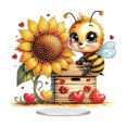 thumbnail image 1 of Table Top -Diamond Painting Ornament Kits Acrílico para del (Flower Bee), 1 of 9