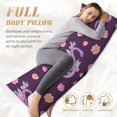 thumbnail image 4 of Naloa Snake And Flower Super Soft 20x60 Body Pillow Case,Long Side Hidden Zipper（PILLOWS ARE NOT INCLUDED）, 4 of 6