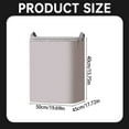 thumbnail image 3 of WHEANG Clearance Large Blanket Storage Heavy Duty Mobile Bag With Zipper and Reinforced Handling Container Closet Organizer and Storage Mobile Bag for Bedding, 3 of 4