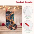 thumbnail image 4 of Sikiie Whimsical Animal Spiral Christmas Stockings,18 Inches Christmas Stockings Xmas Hanging Stockings for Family Christmas Decorations & Gifts, 4 of 7
